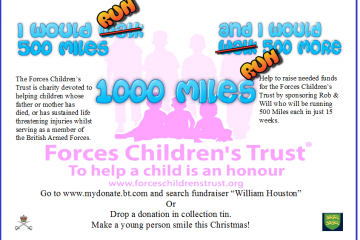 1000 miles fundraiser
